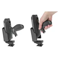 Brodit Halter f�r ZEBRA TC56, NUR f�r Ger�te mit Pistolengriff, Griff zeigt nach vorne, Abbildung 9