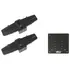 Brodit Montagesatz: 2x Kopfst�tzenhalter 95-211mm + Montageplatte 120x120mm