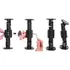 Brodit Komplettset / Sockelhalterung 7 Zoll (Gesamtl�nge: 188mm), 2x Montageplatte rund 64mm, Feine Zahnung, Abbildung 3
