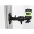 Brodit Komplettset / Sockelhalterung 7 Zoll (Gesamtl�nge: 188mm), 2x Montageplatte rund 64mm, Feine Zahnung, Abbildung 7