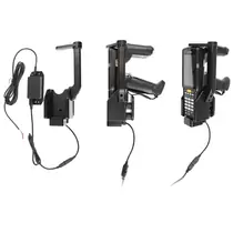 Brodit Halter Aktiv, mit Festanschluss, 12/24V, f�r ZEBRA MC3300R RFID, mit schwenkbarer obere St�tze und Vibrationsd�mpfern, Abbildung 5