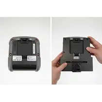 Brodit Drucker Halterung (Montageplatte) f�r HONEYWELL RP4F, mit Aussparung f�r Endlospapier, Abbildung 2