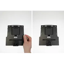 Brodit Drucker Halterung (Montageplatte) f�r HONEYWELL RP4F, mit Aussparung f�r Endlospapier, Abbildung 3