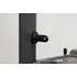 Brodit Standfu� / Halterabschluss f�r Rohverbindungen, als Basis f�r Erweiterungen mit FEINER Zahnung, runde Montageplatte f�r M6 / M8 Lochbefestigung, Abbildung 4