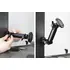 Brodit Komplettset / Sockelhalterung, Gesamtl�nge: 185mm / Fl�gelschrauben / feine Zahnung / Montageplatte 2x Rund, Abbildung 4