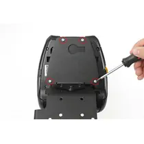 Brodit Drucker Halterung mit Rollenhalter f�r ZEBRA ZQ630, nur f�r Ger�te mit Eliminator Akku!, Abbildung 2