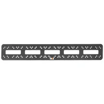 Brodit Montageplatte (Metall) mit vorgebohrten L�chern, 380 x 60 x 3mm