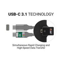 Brodit abschlie�barer Halter mit USB-C Durchgangsanschluss, passend f�r ZEBRA ET45 10 Zoll, NUR f�r Ger�te MIT Zebra Rugged Boot, Abbildung 9