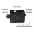 Brodit Halter mit Feder-Verschluss und USB-C Durchgangsanschluss, passend f�r ZEBRA ET60, nur f�r Android-Version, passt f�r Ger�te mit Standard- oder erweitertem Akku, Abbildung 6