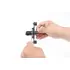 Brodit Drucker Halterung f�r TSC DA220, mit Vibrationsd�mpfern, Abbildung 1