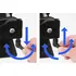 Brodit Drucker Halterung mit Rollenhalter f�r BIXOLON XM7-30, f�r Rollen max. Durchmesser 127mm / Kerndurchmesser 25mm / mit MultiMoveClip, Abbildung 3