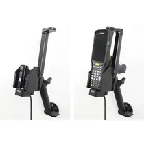 Brodit Halter Aktiv, mit Festanschluss, 12/24V, f�r ZEBRA MC3450, mit schwenkbarer obere St�tze, Easy-Switching System + Vibrationsd�mpfer, Abbildung 4