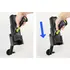 Brodit Scanner Halterung f�r ZEBRA MC3450, f�r Ger�te mit Rubber Boot, Display zeigt zum Halter, Abbildung 2