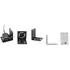 Brodit L-Halterung / Montage-Adapter f�r ZEBRA DS55, passend f�r das Bosch Rexroth System