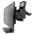 Brodit Monitorhalterung zur Montage von Halterungen am Vesa-kompatiblen Monitoren, Vesa 75mm + 100mm, mit AMPS-L�chern, Abbildung 10