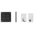 Brodit Monitorhalterung aus Kunststoff f�r Vesa 75mm, mit AMPS-L�chern