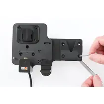 Brodit Universal V-Halterung, f�r Mobiltelefone, Pager und andere Produkte mit Halte-Knopf oder einer Clip-Halterung, Abbildung 1