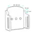 Brodit einstellbarer Halter f�r NOKIA 150 (2023), Abbildung 10