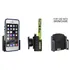Brodit einstellbarer Halter (seitlich) f�r APPLE iPhone 12 Mini, f�r d�nne Schutzh�llen, max. Breite: 62-77mm, Dicke: 6-10mm