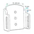 Brodit einstellbarer Halter f�r HUAWEI Mate 20 X 5G, Abbildung 7