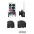 Brodit einstellbarer Halter (seitlich) f�r APPLE iPhone 7, f�r d�nne Schutzh�llen, max: Breite: 62-77mm, Dicke: 2-10mm