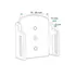 Brodit einstellbarer Halter (seitlich) f�r APPLE iPhone 7, f�r gr��ere Schutzh�llen, max: Breite: 75-89mm, Dicke: 9-13mm, Abbildung 7