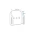 Brodit einstellbarer Halter (seitlich) f�r APPLE iPhone 14 Plus, f�r d�nne Schutzh�llen, max: Breite 75-89mm, Dicke: 6-10mm, Abbildung 7