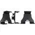 Brodit einstellbarer Tablet Halter f�r GETAC ZX70, 3-Punkt Befestigung