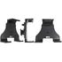 Brodit einstellbarer Tablet Halter , Universal: max. H�he: 140-195mm , 3-Punkt Befestigung