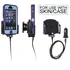 Brodit einstellbarer Halter (seitlich) Aktiv USB, 12/24V, f�r APPLE iPhone 5, f�r Schutzh�llen, max: Breite 62-77mm, Dicke: 9-13mm