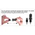 Brodit Halter Aktiv USB, 12/24V, f�r APPLE iPad Mini 4, inkl. USB-Ladeger�t, Abbildung 7