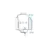 Brodit einstellbarer Halter (seitlich) Aktiv USB-C, 12/24V, f�r WEBFLEET Pro M, Abbildung 6