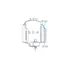 Brodit einstellbarer Halter (seitlich) Aktiv USB-C, 12/24V, f�r DOOGEE V20 Pro, Abbildung 6