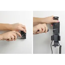 Brodit Halter Aktiv, 12/24V, f�r ZEBRA MC9500 (auch Motorola / Symbol), 3A Ladung, mit USB Host, Abbildung 2