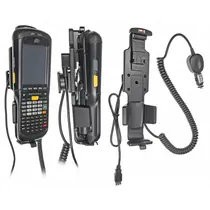 Brodit Halter Aktiv, 12/24V, f�r ZEBRA MC9500 (auch Motorola / Symbol), 3A Ladung, mit USB Host