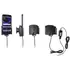 Brodit einstellbarer Halter (seitlich) Aktiv mit Festanschluss, 12/24V, f�r NOKIA 2.1, Micro USB