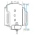 Brodit einstellbarer Halter (seitlich) Aktiv USB-C mit Festanschluss, 12/24V, f�r WEBFLEET Pro M, Abbildung 6