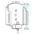 Brodit einstellbarer Halter (seitlich) Aktiv USB-C mit Festanschluss, 12/24V, f�r NOKIA XR21, Abbildung 6