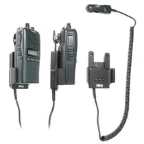 Brodit Halter Aktiv, 12/24V, f�r ICOM IC-F15, Slim Design, Ladeger�t im Halter integriert