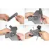 Brodit abschlie�barer Halter f�r PANASONIC FZ-B2, mit Kabelbefestigung, passt mit und ohne Handschlaufe, Abbildung 1