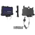 Brodit Halter Aktiv, 12/24V, f�r SAMSUNG Galaxy Tab Active 4 Pro, Horizontal, passt f�r Ger�te mit Original H�lle , Ladung �ber Pogo-Pins, mit USB Host Anschluss!