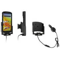 Brodit Halter Aktiv, 12/24V, f�r ZEBRA TC58, nur f�r Ger�te MIT Mobilis Case 065021, Ladung �ber Pogo-Pins