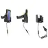 Brodit Halter Aktiv, 12/24V, f�r CIPHERLAB RS38, f�r Ger�te mit originaler Schutzh�lle (PRS3800X01507) und Pistolengriff (ARS38PSTNNN11), Ladung �ber Pogo-Pins