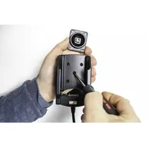 Brodit Halter Aktiv, mit Festanschluss, 12/24V, f�r ZEBRA MC3200 (auch Motorola / Symbol), Abbildung 1