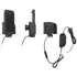 Brodit Halter Aktiv, mit Festanschluss, 12/24V, f�r HONEYWELL CT40 XP, f�r Ger�te mit Original H�lle (CT40-PB-00, CT40-RB-00), Ladung �ber Pogo-Pins