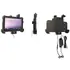 Brodit Halter Aktiv, mit Festanschluss, 12/24V, f�r HONEYWELL ScanPal EDA10A, f�r Ger�te mit Rugged H�lle (EDA10A-RB-0), aber ohne Handschlaufe (EDA10A-HS-1PK), mit AMPS + VESA 75, schonende Ladung �ber Pogo Pins