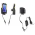 Brodit Halter Aktiv, mit Festanschluss, 12/24V, f�r CIPHERLAB RS38, f�r Ger�te mit originaler Schutzh�lle (PRS3800X01507), mit oder ohne Handschlaufe, Ladung �ber Pogo-Pins