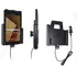 Brodit Halter Aktiv USB, 12/24V, f�r SAMSUNG Galaxy Tab Active 3, inkl. USB-Ladeger�t, Vertikal, passt f�r Ger�te mit Original H�lle