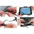 Brodit einstellbarer Tablet Halter Aktiv USB-C, 12/24V, f�r SAMSUNG Galaxy Tab Active 5 Pro, 3-Punkt Befestigung, Abbildung 1
