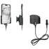 Brodit einstellbarer Halter (seitlich) Aktiv USB, 12/24V, f�r APPLE iPhone 15 Pro Max, inkl. USB-Ladeger�t, f�r Schutzh�llen, max: Breite 75-89mm, Dicke: 6-10mm